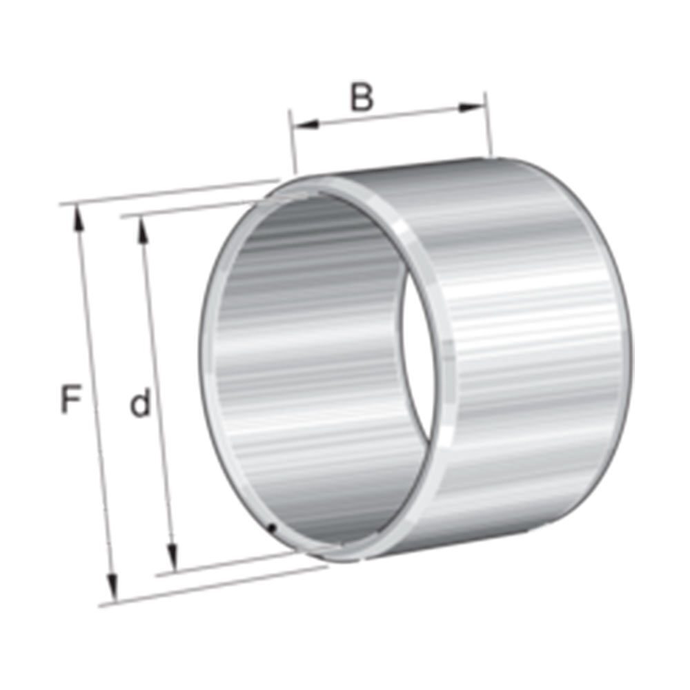 Кольцо внутреннее ir8x12x10,5-XL Ф. INA